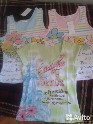 Маечки 10-12 лет