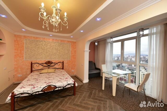 

Квартира-студия, 42 м², 2 кровати