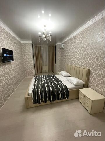

1-к. квартира, 55 м², 2 кровати
