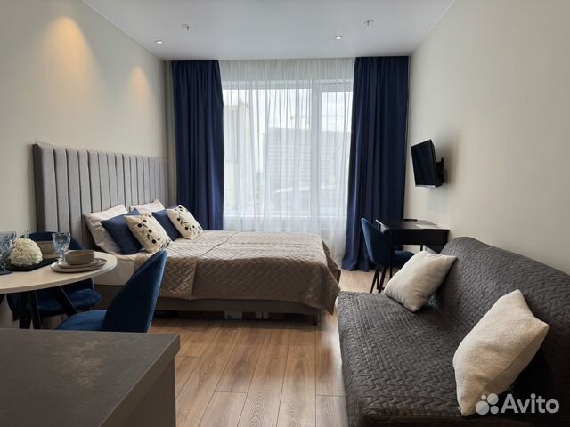 

Квартира-студия, 26 м², 2 кровати