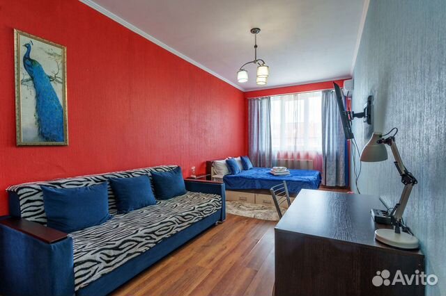 

1-к. квартира, 50 м², 2 кровати