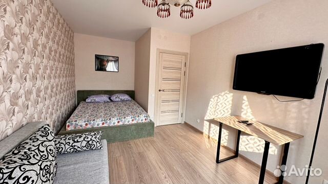 

1-к. квартира, 42 м², 2 кровати