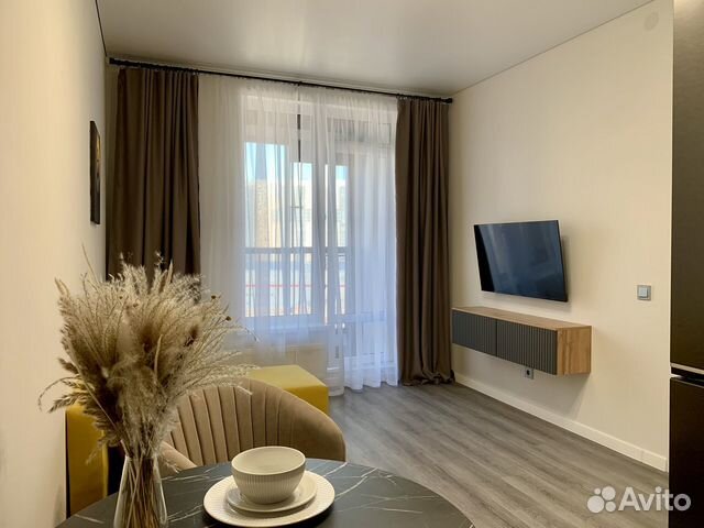 

1-к. квартира, 34 м², 2 кровати