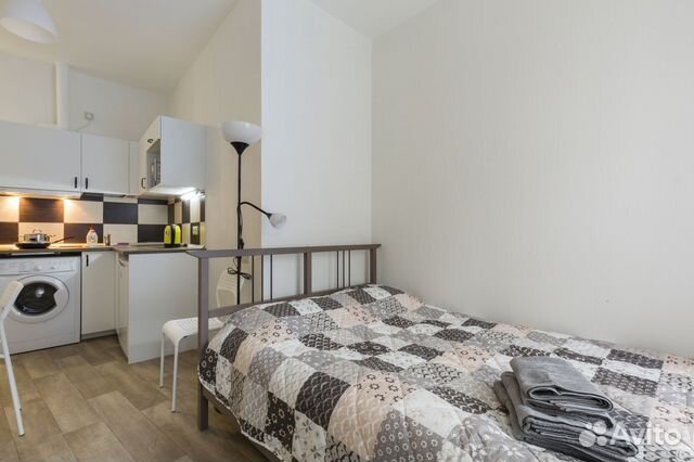 

Квартира-студия в апарт-отеле, 25 м², 1 кровать