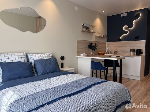 

Квартира-студия, 28 м², 1 кровать
