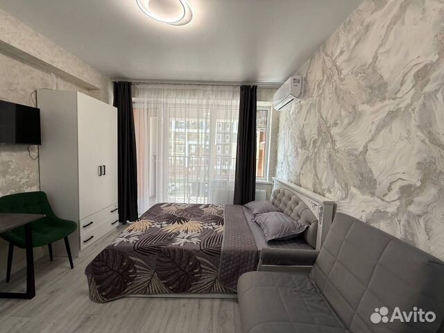 

Квартира-студия, 25 м², 2 кровати
