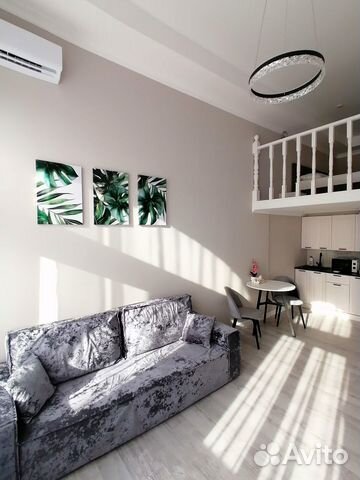 

Квартира-студия, 38 м², 2 кровати