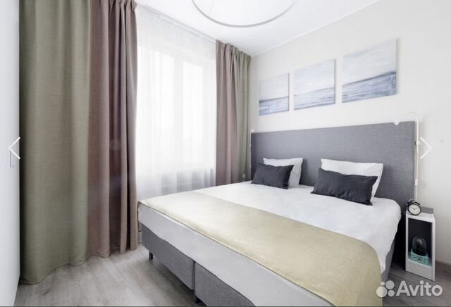 

1-к. квартира, 37 м², 2 кровати
