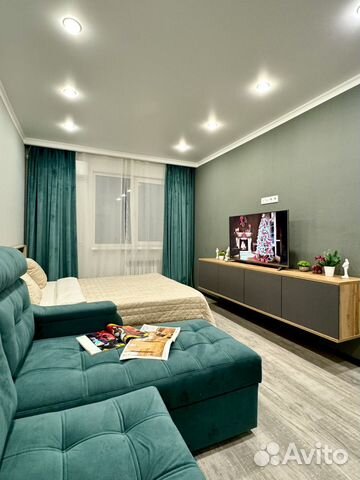 

1-к. квартира, 45 м², 2 кровати