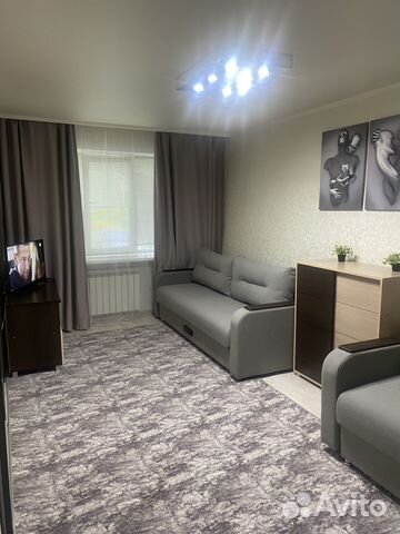 

1-к. квартира, 34 м², 2 кровати