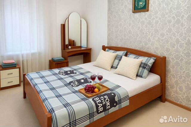 

2-к. квартира, 63 м², 2 кровати