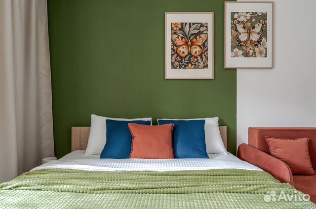 

1-к. квартира, 27 м², 2 кровати