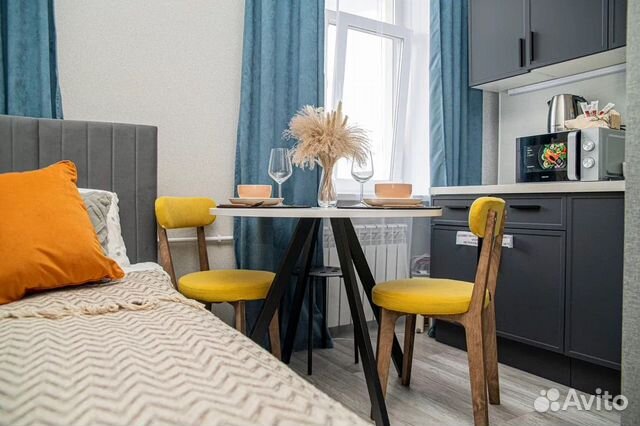 

Квартира-студия, 15 м², 1 кровать