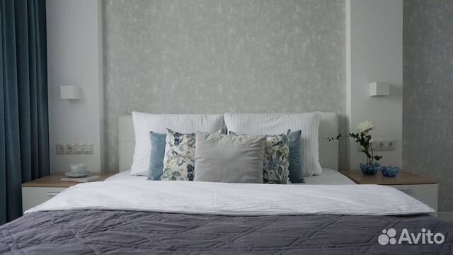 

1-к. квартира, 50 м², 2 кровати