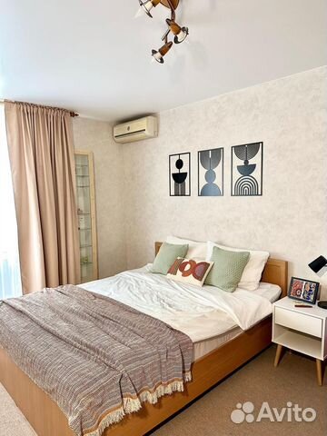 

1-к. квартира, 38 м², 3 кровати
