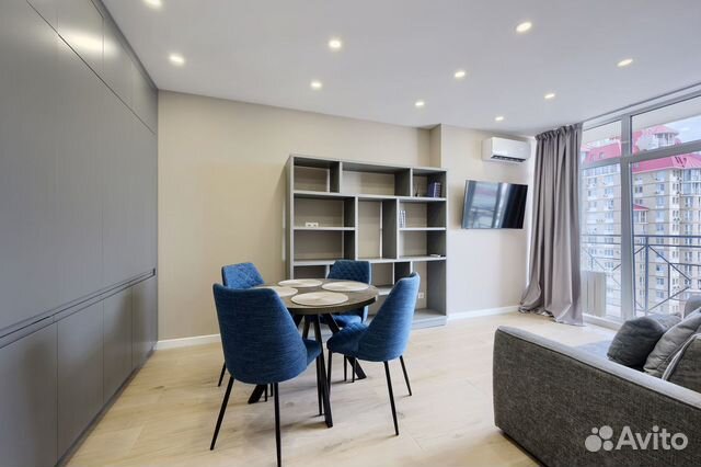 

1-к. квартира, 55 м², 2 кровати