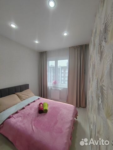 

1-к. квартира, 45 м², 2 кровати