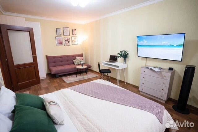 

1-к. квартира, 40 м², 2 кровати