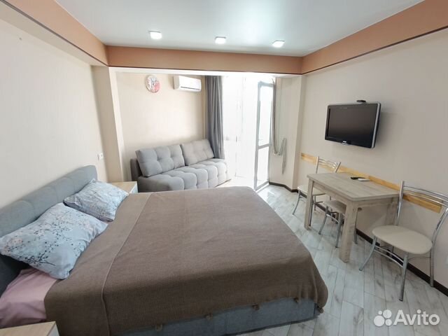 

Квартира-студия, 27 м², 2 кровати