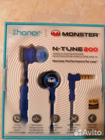 Honor Monster 2 Синие новые в упаковке