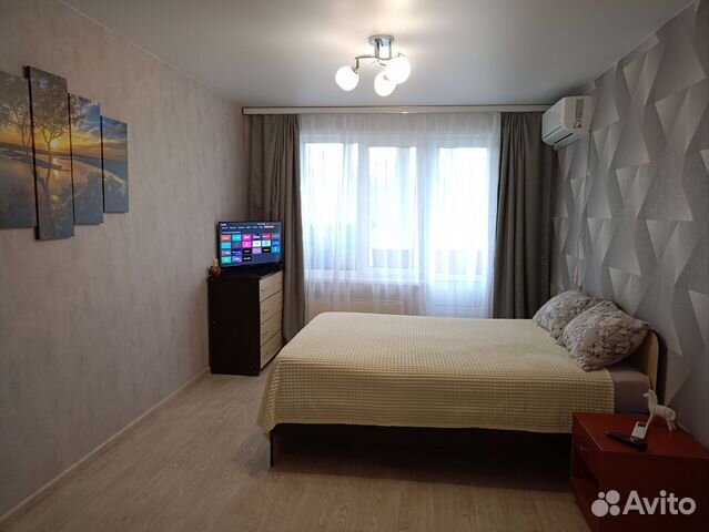 

1-к. квартира, 34 м², 2 кровати