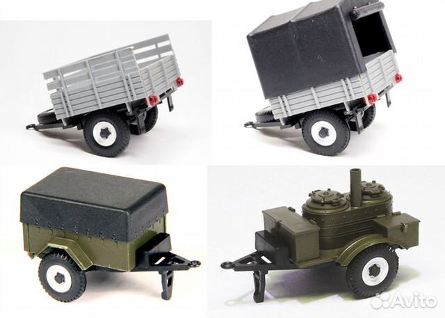 Прицепы Саратов 1/43