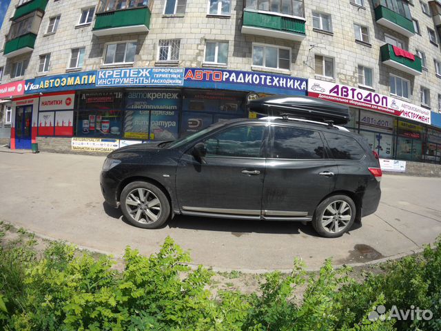 Багажник бокс на крышу Nissan Pathfinder (2014) Багажник бокс на крышу Nissan Pathfinder (2014)