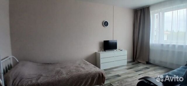

1-к. квартира, 34,4 м², 2 кровати
