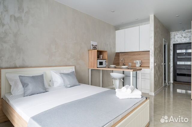 

Квартира-студия, 21 м², 2 кровати