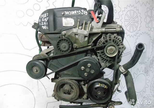 Двигатель (двс) Ford Fiesta dhbw 1.2, бензин