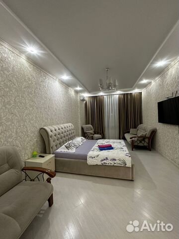 

1-к. квартира, 45 м², 2 кровати