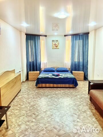 

1-к. квартира, 45 м², 3 кровати