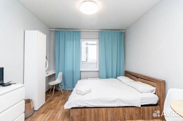 

Квартира-студия, 27 м², 1 кровать