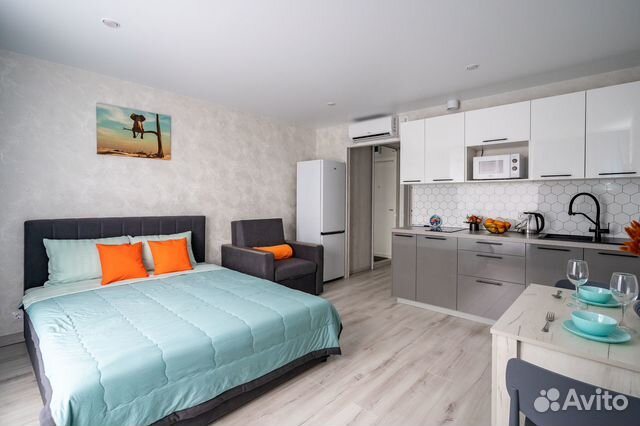 

Квартира-студия, 23,4 м², 2 кровати