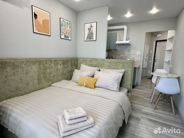 

Квартира-студия, 29 м², 1 кровать