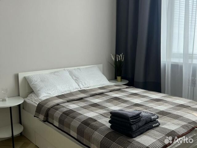 

1-к. квартира, 44 м², 2 кровати
