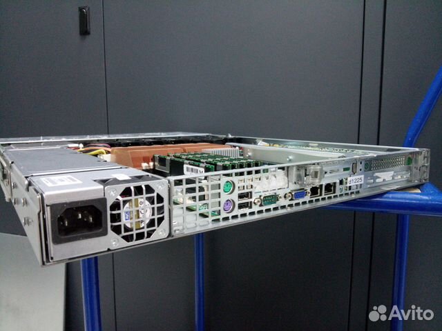 Сервер 1U 2xE5420/24Gb/9690SA-4I/4x300SAS 15K/560W
