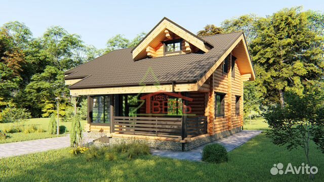 Дом из бревна Дом из бревна