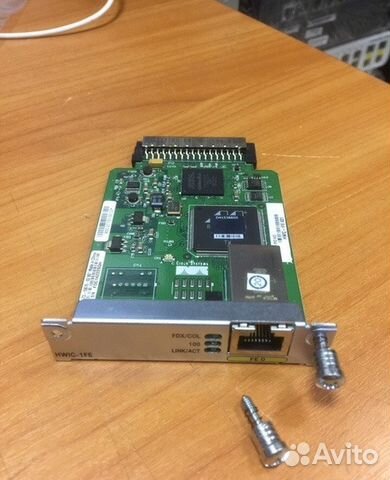 Модуль Cisco hwic-1FE (3 мес. Гарантия)