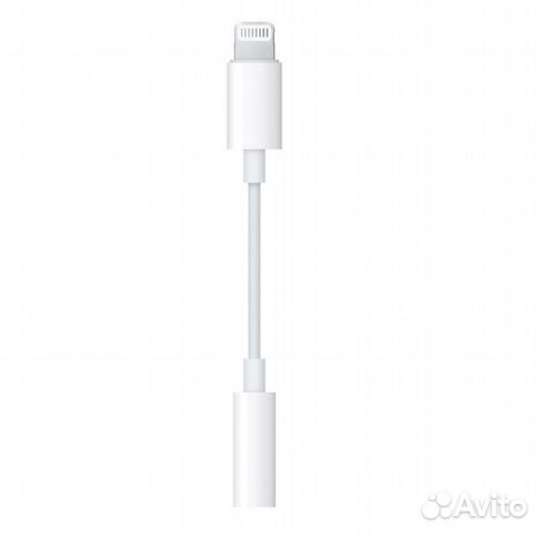 Переходник Apple iPhone 7 с Lightning на 3.5 mm Переходник Apple iPhone 7 с Lightning на 3.5 mm