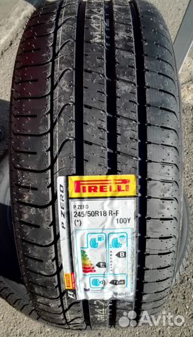 Новые Pirelli P Zero Run Flat 245/50 R18 100 Y Новые Pirelli P Zero Run Flat 245/50 R18 100 Y