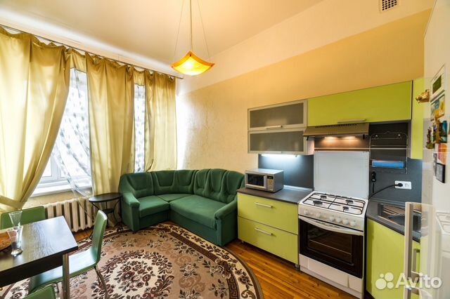 

1-к. квартира, 52 м², 2 кровати