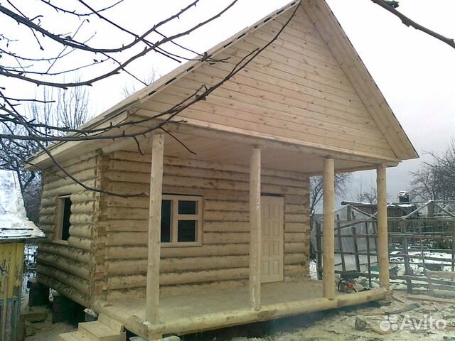 Сруб 4х6+2 с террасой