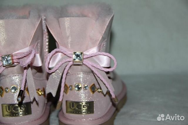 Розовые угги UGG Australia натуральные Розовые угги UGG Australia натуральные