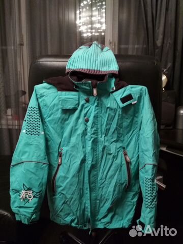 Бирюзовая ветровка Lenne 134+ с шапкой Бирюзовая ветровка Lenne 134+ с шапкой