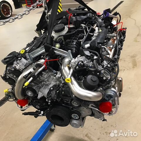 Двигатель, M157AMG на Mercedes 5.5 V8 biturbo