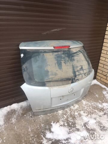 Крышка багажника Опель Антара серебро