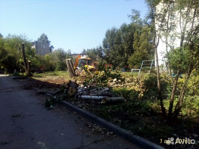 Спил, Кронирование, Дробление, Аренда дробилки