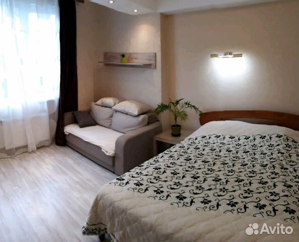 

1-к. квартира, 37 м², 2 кровати