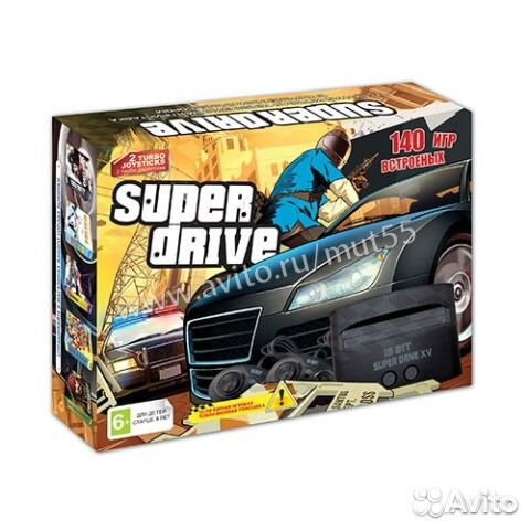Sega Super Drive GTA V 140 встроенных игр